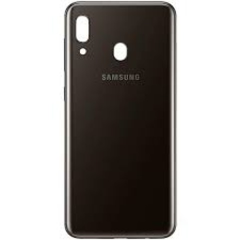 Samsung Galaxy A20 Arka Pil Kapağı Siyah Samsung Galaxy A20 Arka Pil Kapağı Siyah