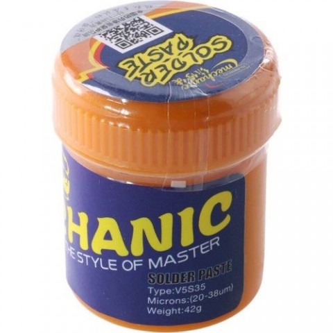 Mechanic Krem Lehim Sıvı Lehim Soldering Pasta 60g 217c Mechanic Krem Lehim Sıvı Lehim Soldering Pasta 60g 217c